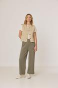 Indi and Cold James Cropped Trousers, Green image