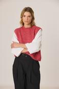 Indi and Cold Sleeveless Knit, Rosa Pink image