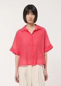 Humility Likita Blouse, Vermillion image