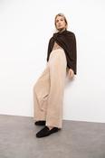 Stehmann Fabienne Cropped Cord Trousers, Beige image