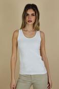 NO2MORO Iris Tank Top, White