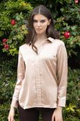NO2MORO Joy Silky Blouse, Bronze image
