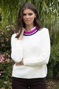 NO2MORO Rain Shadow Knit, Cream image