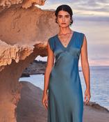 La Fee Maraboutee Talicia Dress, Caribbean Blue