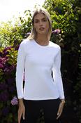 NO2MORO Paris Basic Cotton Top, White