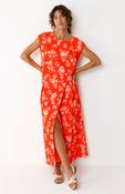 SKFK Areli Skirt, Orange Soft Dot image