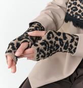 Fraas Sustainability Edition - Wrist Warmers in Leopard