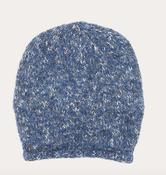 Loevenich Casual, mottled knit beanie, Blue