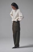 Heyanno Hero Frill Jeans, Kombu Green