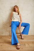 Yerse Wide Leg Trouser, Blue