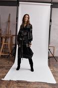 La Fee Maraboutee Genova Dress, Black/Vanilla image