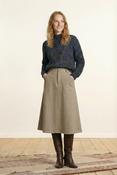 La Fee Maraboutee Galade Tweed Skirt, Sand image