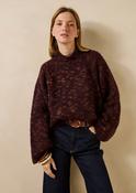 La Fee Maraboutee Grigio Knit, Burgundy