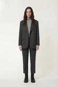 Humility Kosami Pin Stripe Trouser, Anthracite Grey