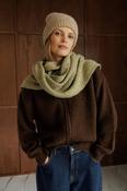 Indi and Cold Scarf, Safari Green image