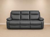 Positano Grey 3 Seater Reclining Sofa