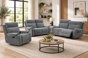 Newgrange 3+2+1 Power Recliner Suite – Dove Grey