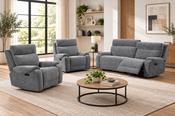 Newgrange 3+1+1 Power Recliner Suite – Dove Grey