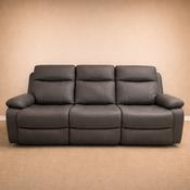 Positano Grey 3 Seater Reclining Sofa
