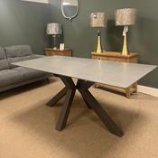 Iris 1.8M Grey Slate Sintered Stone Dining Table image