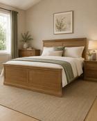 Toulouse Solid Oak Bedframe image