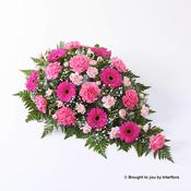 Carnation and Germini Teardrop Spray image