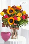 Autumn Vibrant - Vase Gift Set