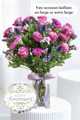 Anniversary Lavender Floral - Vase image