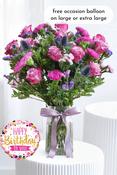 Birthday Lavender Floral - Vase image