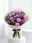 Lavender Floral - Hand-tied image