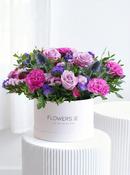 Lavender Floral - Hatbox image