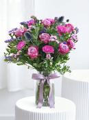 Lavender Floral - Vase