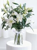 White Scented Lily - Vase image