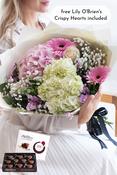 Graduation Blushing Elegance Hand-tied image