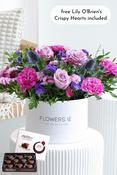 Lavender Floral - Hatbox