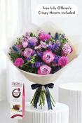 Graduation Lavender Floral - Hand-tied