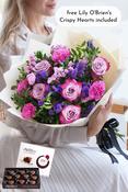 Graduation Lavender Floral - Hand-tied image