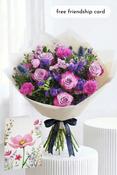 Lavender Floral - Hand-tied image
