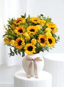 Wonderfully Sunflower - Ceramic Vase image