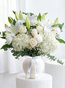 Wonderfully White - Ceramic Vase