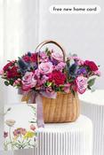 Lavender Floral - Basket