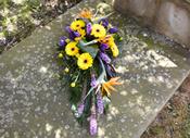Glorious Vibrant Funeral Spray image