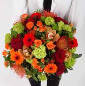 Autumn Sunrise Deluxe (with a vase) image