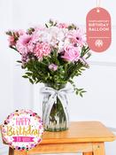 Birthday Sweetheart - Vase (Complimentary Birthday Balloon)
