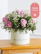 Pink Roses Hatbox Free Upgrade image