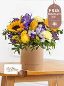 Iris Bliss - Hatbox with Free Chocolate Set