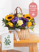 Father's Day Iris Bliss Basket with Free Occasion Card image