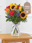Colour Burst Vase Free Upgrade