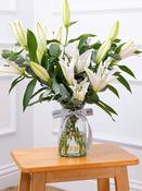 Sympathy White Lily - Vase image
