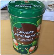 Chocolate Leprechaun Money Tin 130g